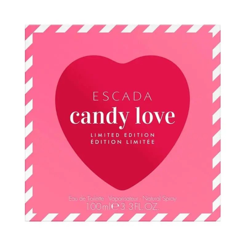 Escada Candy Love Eau De Toilette Spray 100ml - Fragrance London