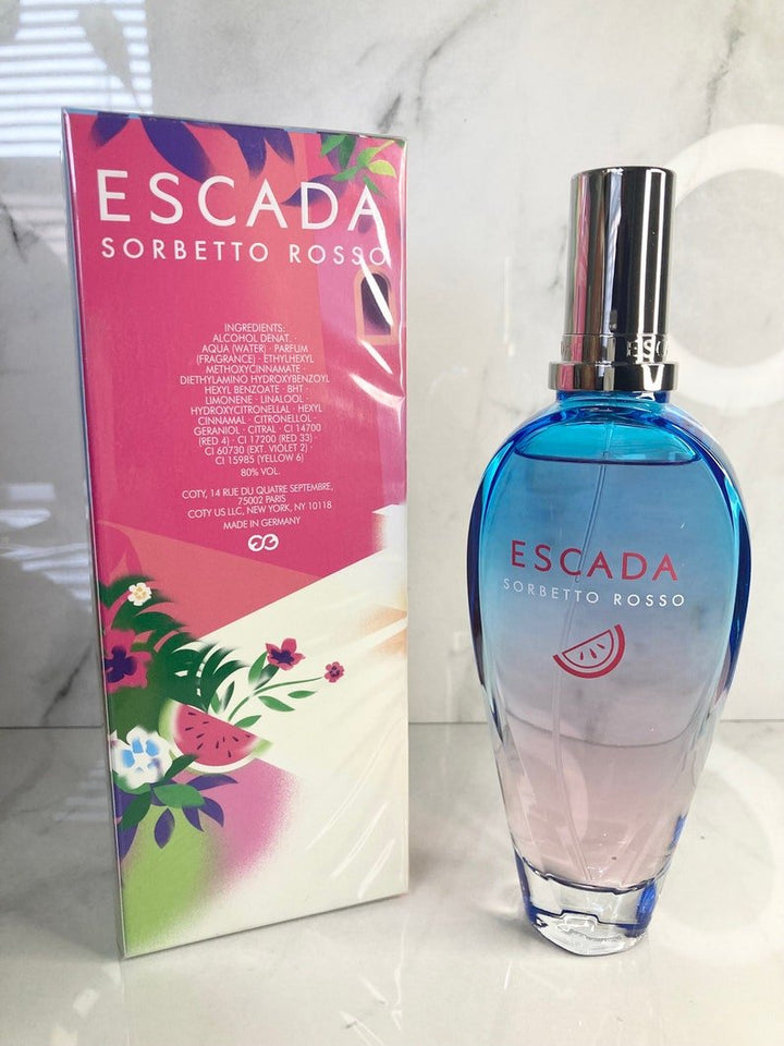 Escada Sorbetto Rosso Limited Edition Eau De Toilette Spray 100ml - Fragrance London
