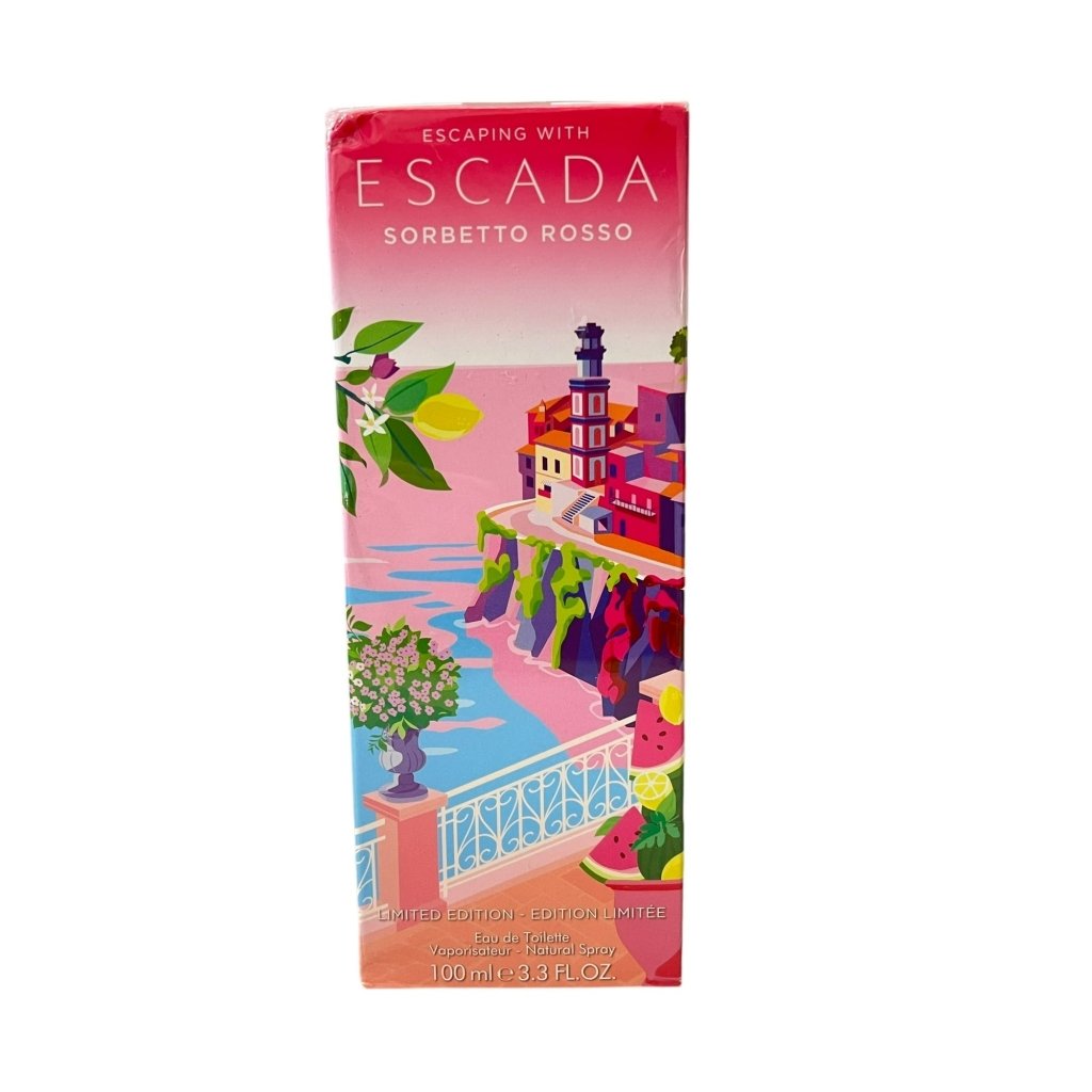 Escada Sorbetto Rosso Limited Edition Eau De Toilette Spray 100ml - Fragrance London
