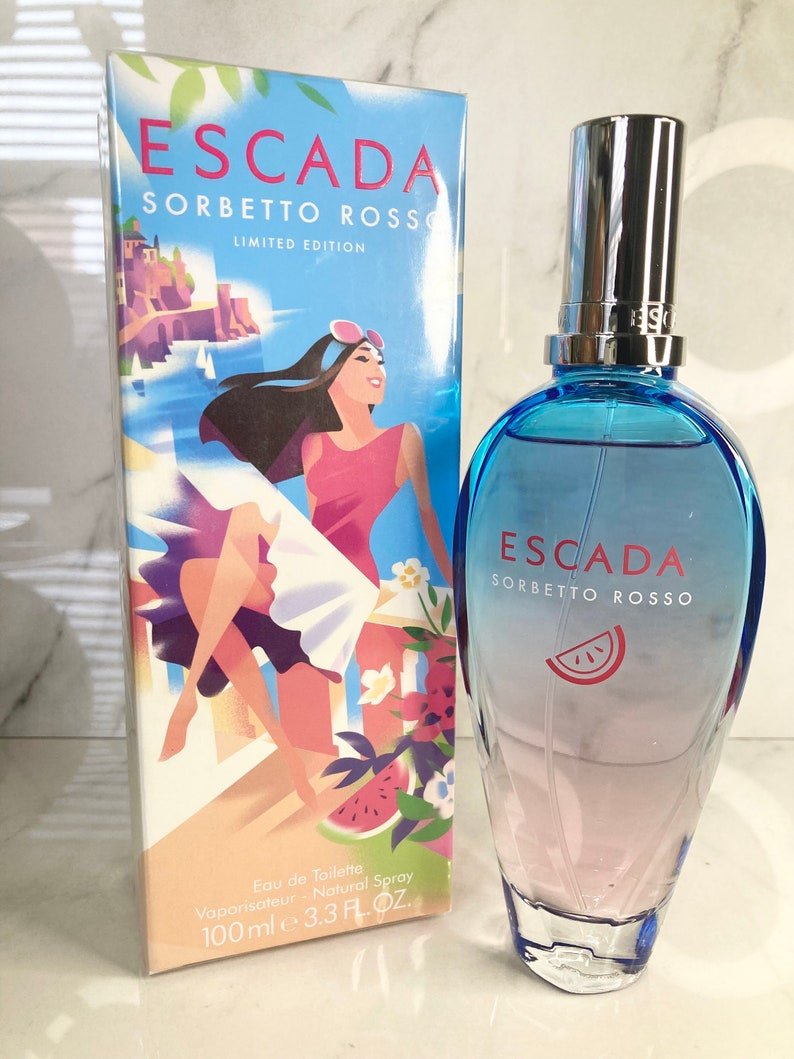 Escada Sorbetto Rosso Limited Edition Eau De Toilette Spray 100ml - Fragrance London