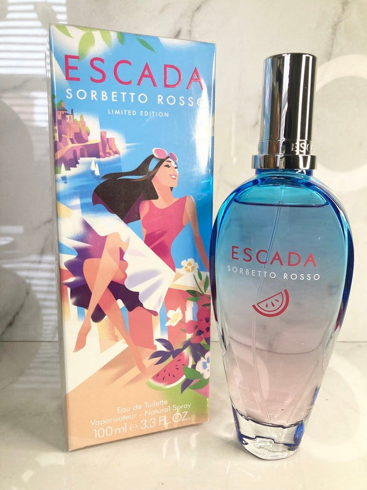 Escada Sorbetto Rosso Limited Edition Eau De Toilette Spray 100ml - Fragrance London