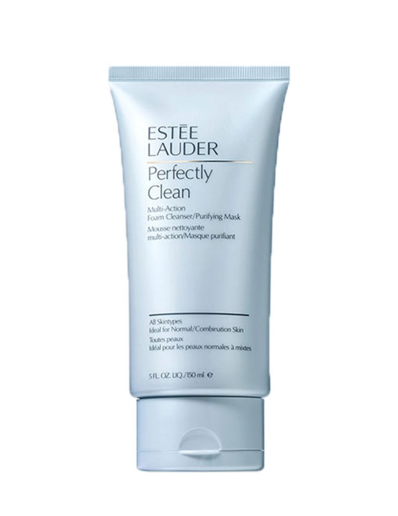 Estee Lauder Perfectly Clean Multi-Action Foam Cleanser/Purifying Mask 150m... - Fragrance London