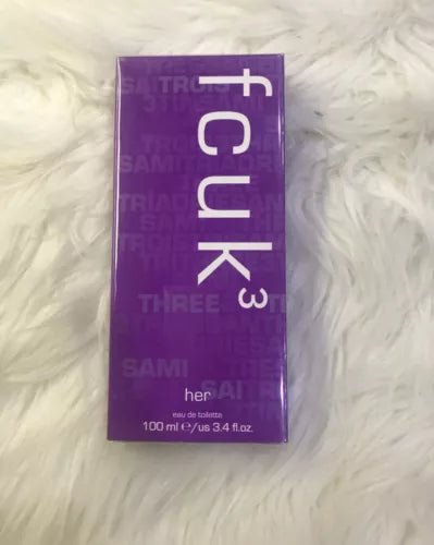 Fcuk 3 Her Eau De Toilette Spray 100ml - Fragrance London