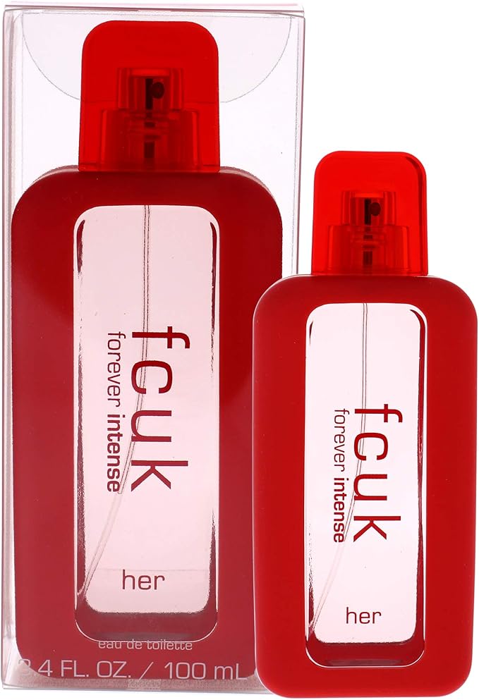 Fcuk Forever Intense Her Eau De Toilette Spray 100ml - Fragrance London