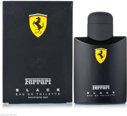 Ferrari Scuderia Black EDT 125ml - Bold & Sporty Scent - Fragrance