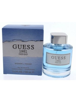 Guess 1981 Indigo Eau De Toilette Spray 100ml 