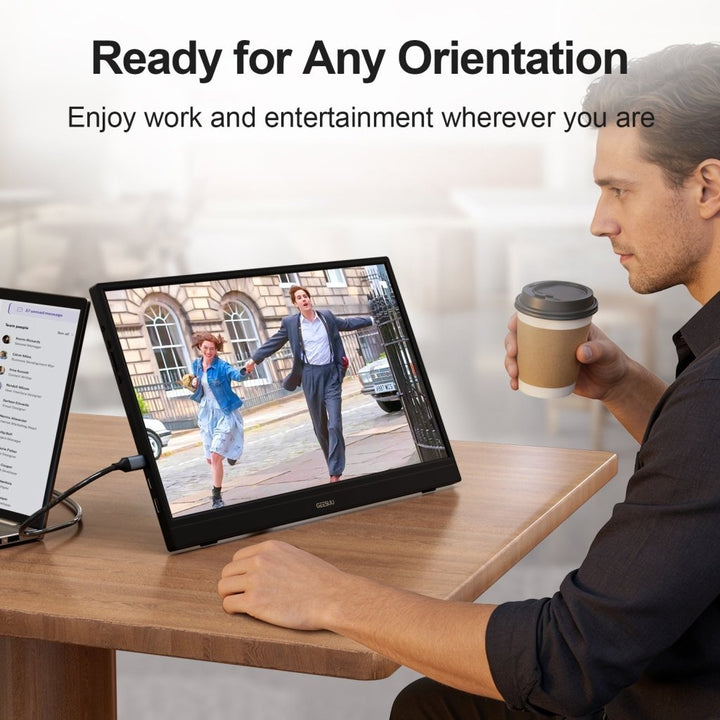 GEESUU Portable Monitor M156L1F 15.6 Inch FHD IPS - Fragrance London