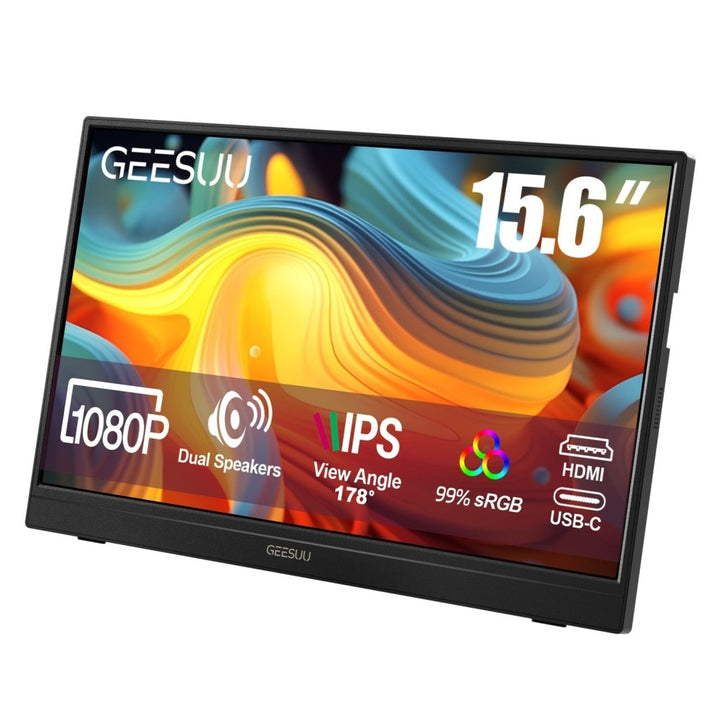GEESUU Portable Monitor M156L1F 15.6 Inch FHD IPS - Fragrance London