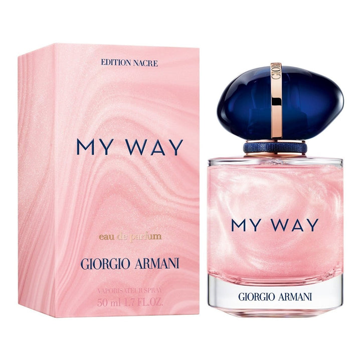 Giorgio Armani My Way Nacre Exclusive Edition Eau De Parfum Spray 50ml - Fragrance London