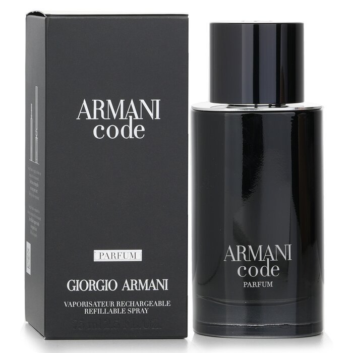 Giorgio Armani Refillable Armani Code Parfum 75ml - Fragrance London