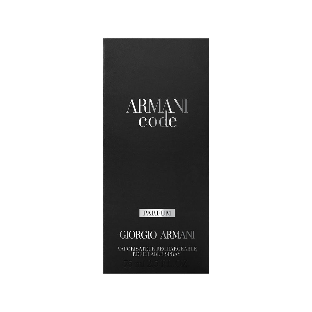 Giorgio Armani Refillable Armani Code Parfum 75ml - Fragrance London