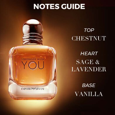 Giorgio Armani Stronger With You Pour Homme Eau De Toilette Spray 100ml - Fragrance London