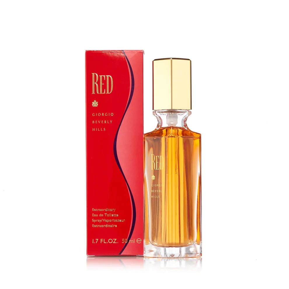 Giorgio Beverly Hills Red Eau De Toilette Spray 50ml - Fragrance London