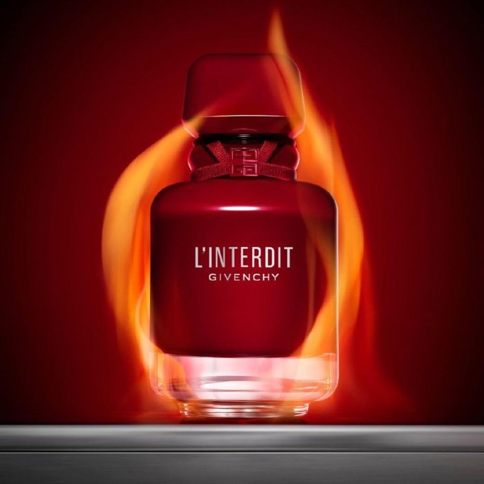 Givenchy L'Interdit Rouge Ultime Eau De Parfum Spray 80ml - Fragrance London