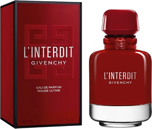 Givenchy L'Interdit Rouge Ultime Eau De Parfum Spray 80ml - Fragrance London