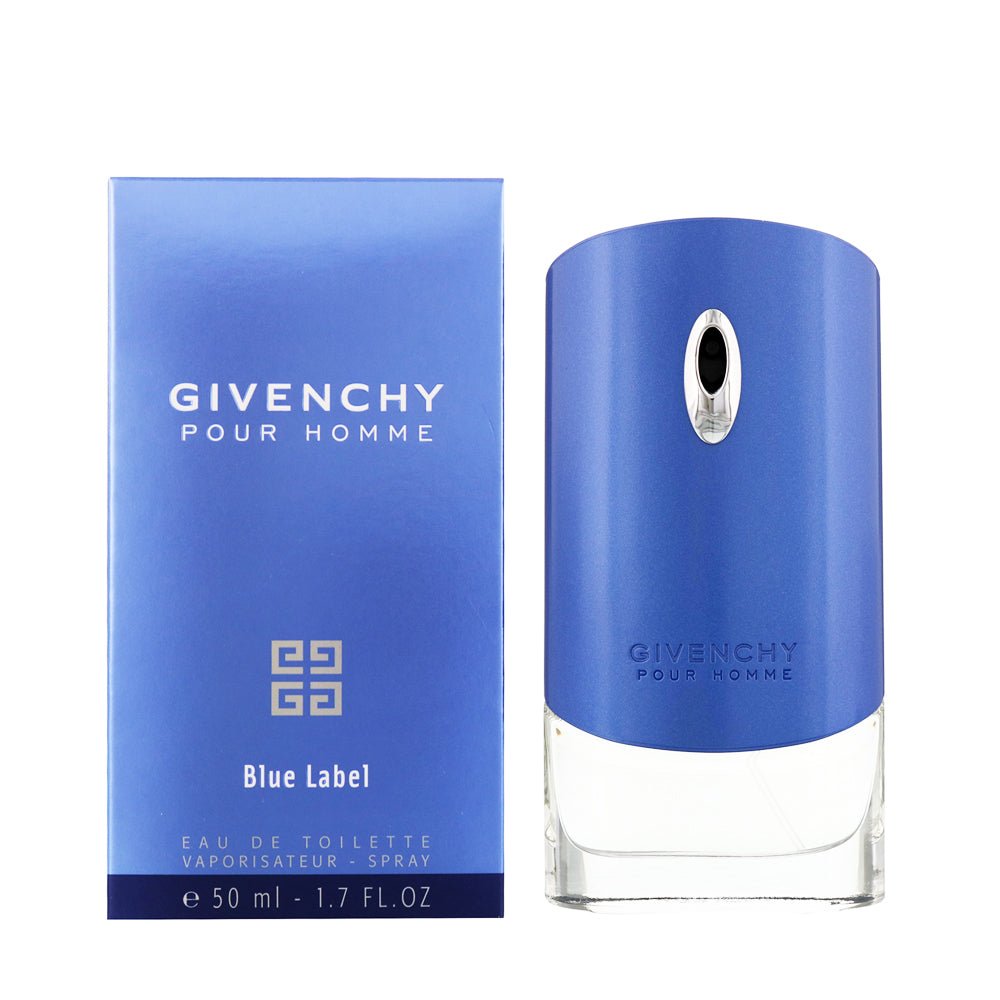 Givenchy Pour Homme Blue Label Eau De Toilette Spray 50ml - Fragrance London