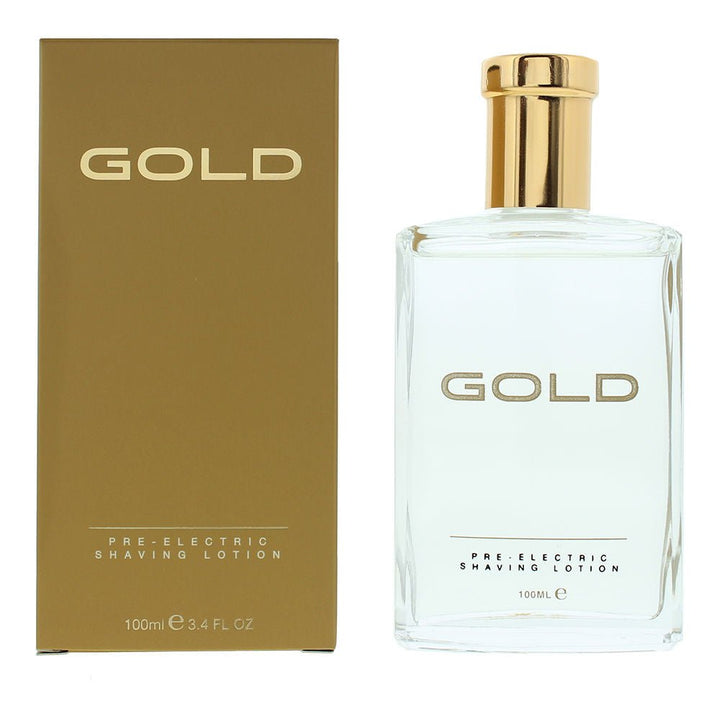 Gold Pre Electric After Shave Lotion 100ml - Fragrance London