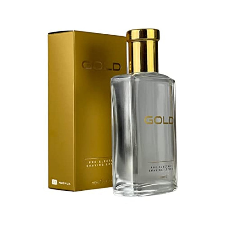 Gold Pre Electric After Shave Lotion 100ml - Fragrance London