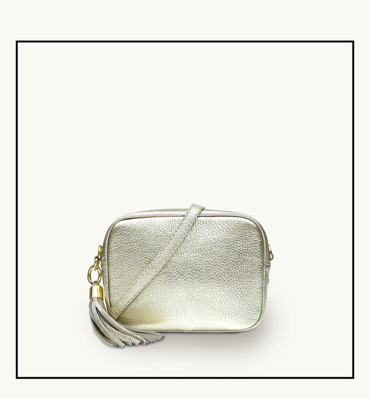 Apatchy London The Tassel Leather Crossbody Bag