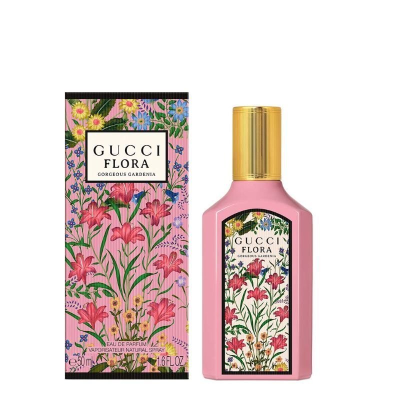 Gucci Flora Gorgeous Gardenia Eau de Parfum Spray 50ml - Fragrance London