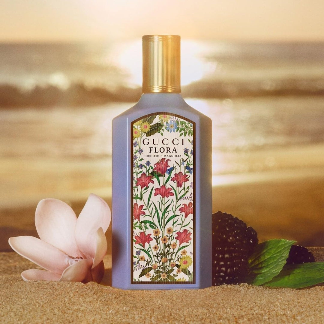 Gucci Flora Gorgeous Magnolia Eau De Parfum Spray 100ml - Fragrance London