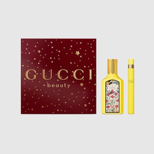 Gucci Flora Gorgeous Orchid Gift Set (Eau De Parfum 50ml + Eau De Parfum 10ml) - Fragrance London
