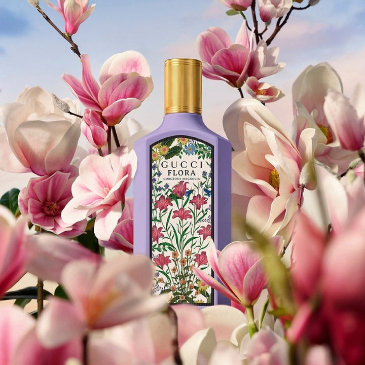 Gucci Flora Miniature Gift Set (Eau De Parfum 5ml + Magnolia + Orchid + Jasmine Minis) - Fragrance London