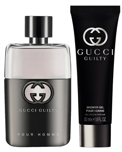 Gucci Guilty Pour Homme Gift Set (Eau De Toilette 50ml + Shower Gel 50ml) - Fragrance London