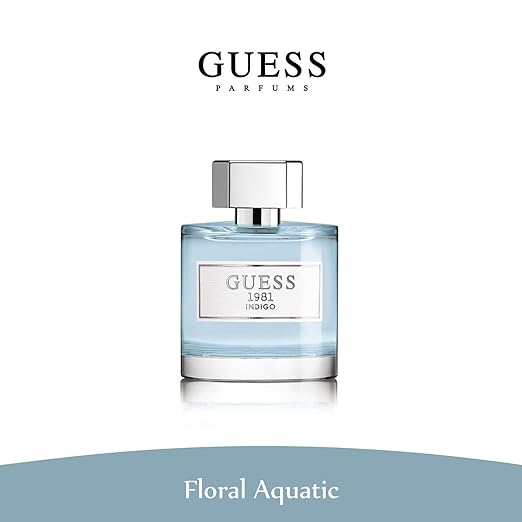 Guess 1981 Indigo Eau De Toilette Spray 100ml - Fragrance London