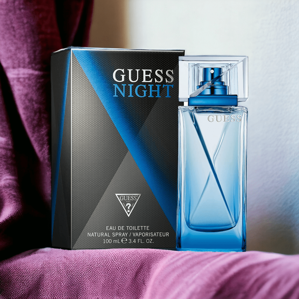Guess Night Eau De Toilette Spray 100ml - Fragrance London