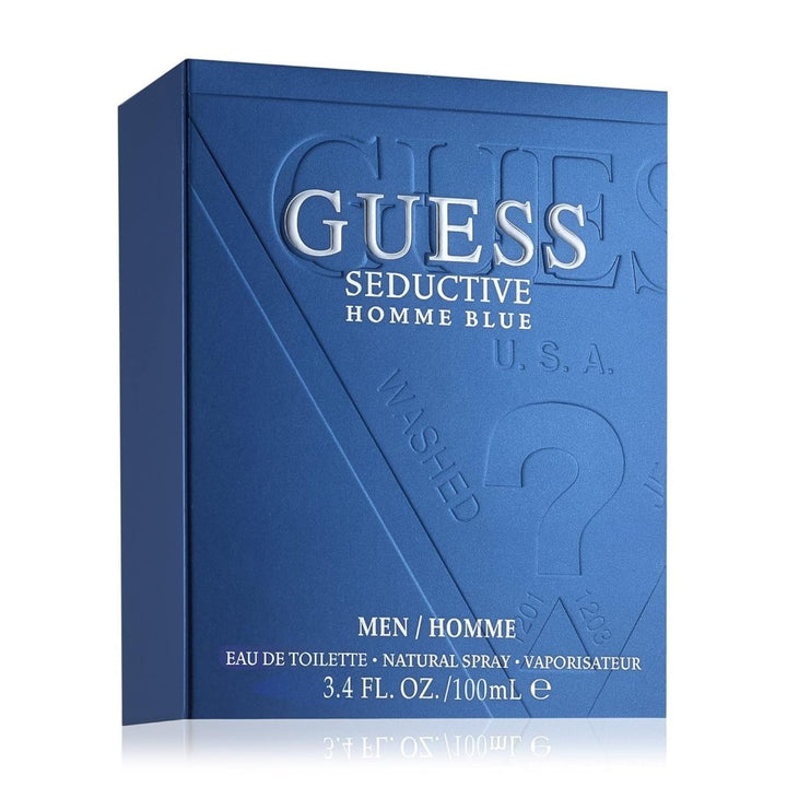 Guess Seductive Pour Homme Blue Eau De Toilette Spray 100ml - Fragrance London