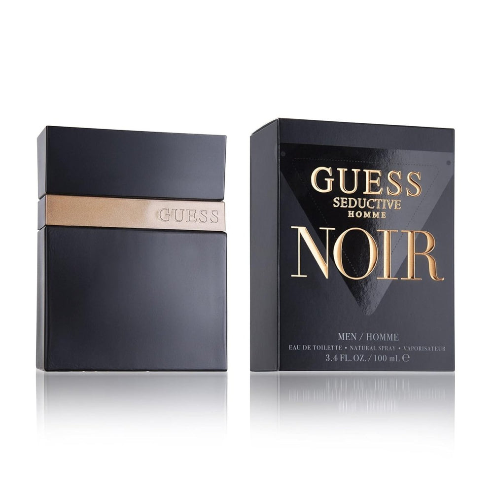 Guess Seductive Pour Homme Noir Eau De Toilette Spray 100ml - Fragrance London
