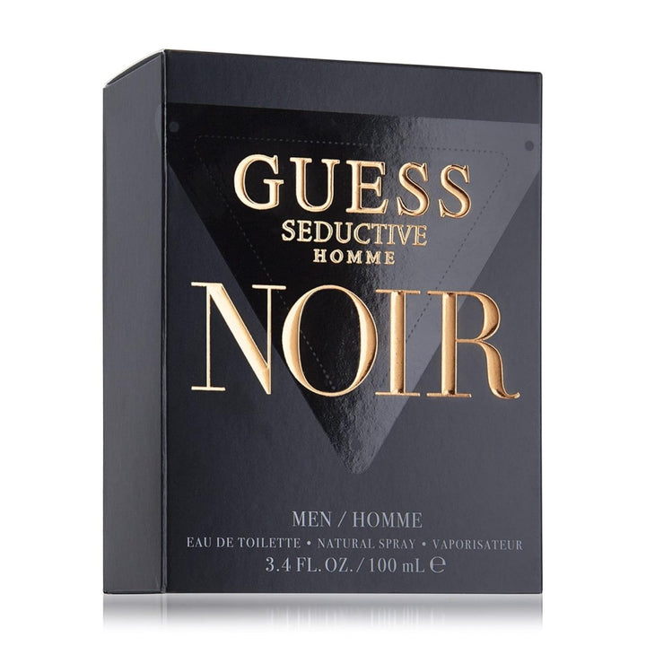 Guess Seductive Pour Homme Noir Eau De Toilette Spray 100ml - Fragrance London