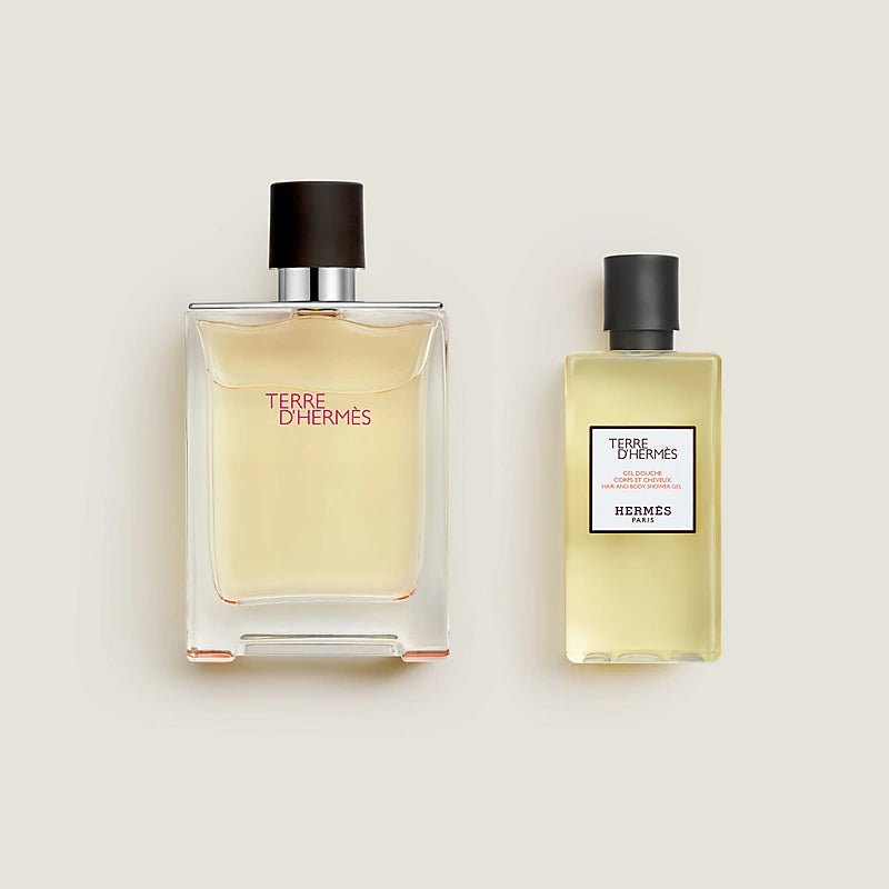 Hermès Terre d’Hermès Gift Set (Eau De Toilette 100ml + Shower Gel 80ml) - Fragrance London