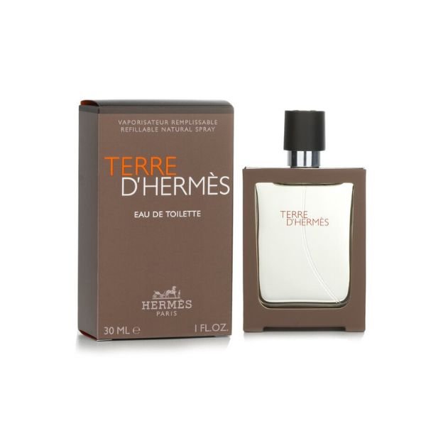 Hermes Terre D'hermes Refillable Eau de Toilette Spray 30ml - Fragrance London