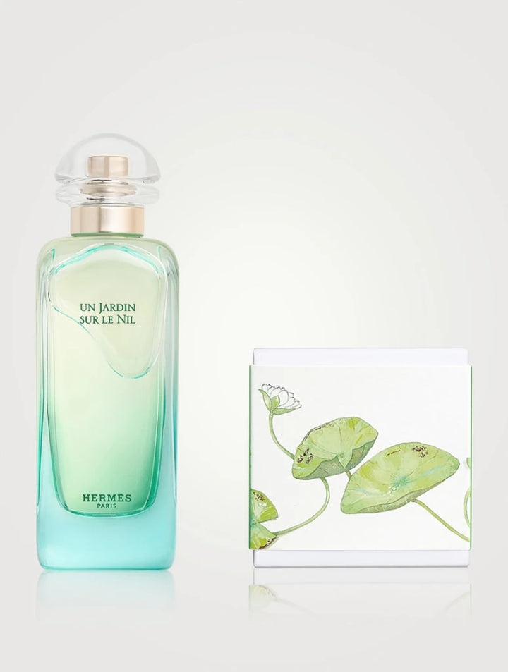 Hermes Un Jardin Sur Le Nil Eau De Toilette Spray 100ml / Soap 50g - Fragrance London