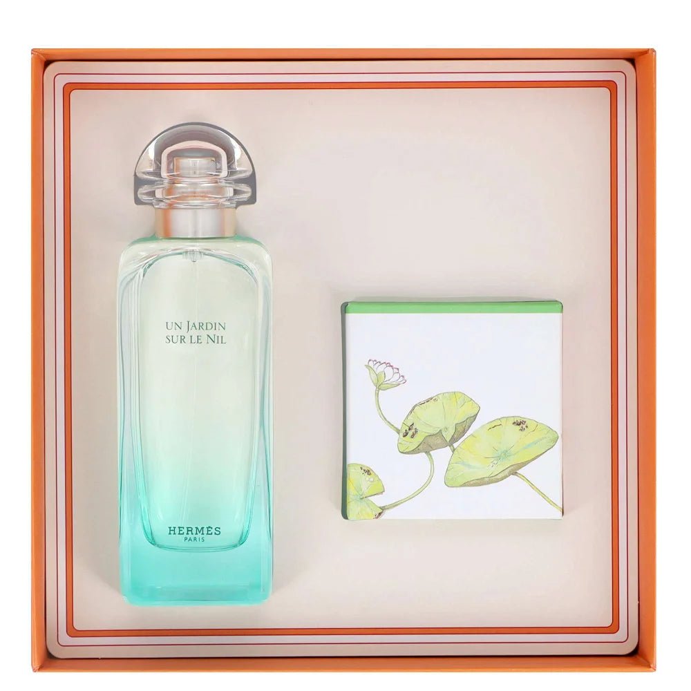Hermes Un Jardin Sur Le Nil Eau De Toilette Spray 100ml / Soap 50g - Fragrance London