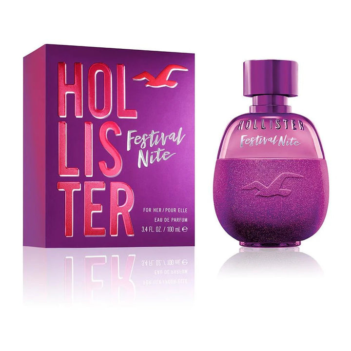 Hollister Festival Nite Eau De Parfum Spray 100ml - Fragrance London