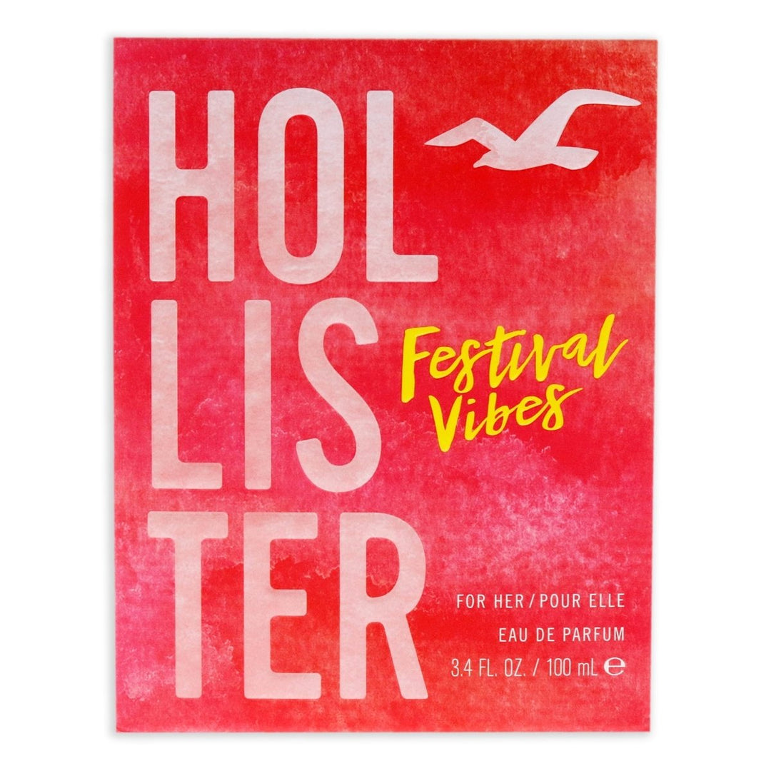 Hollister Festival Vibes Eau De Parfum Spray 100ml - Fragrance London