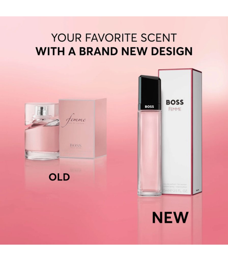 Hugo Boss Boss Femme Eau De Parfum Spray 75ml (New Pack) - Fragrance London