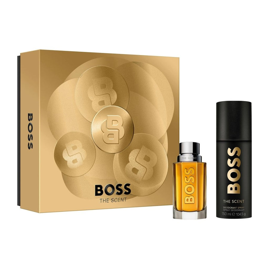 Hugo Boss Boss The Scent Gift Set (Eau De Toilette Spray 50ml + Deodorant Spray 150ml) - Fragrance London