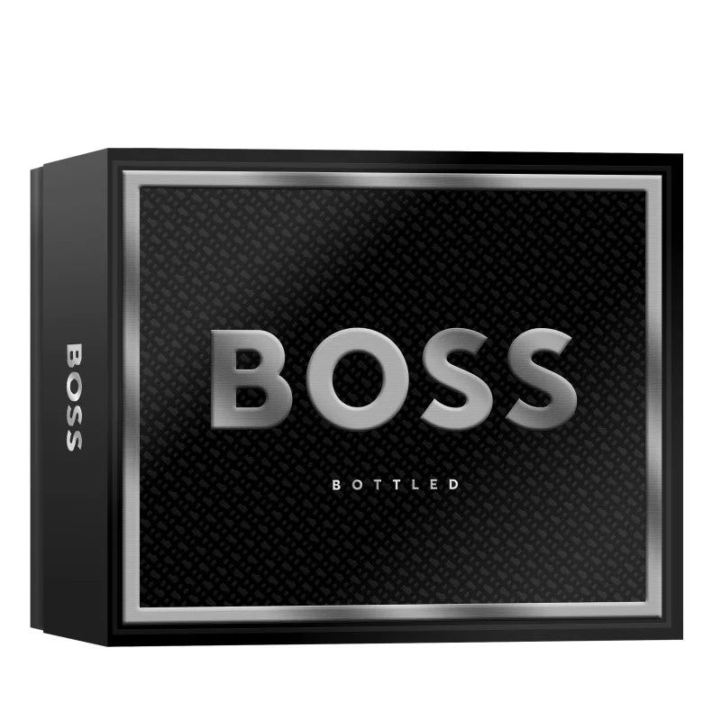 Hugo Boss Bottled Gift Set (Eau De Toilette 100ml + Shower Gel 100ml + Deodorant Spray 150ml) - Fragrance London