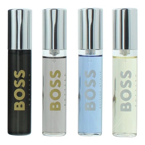 Hugo Boss Mini Set (Eau De Toilette Infinite 10ml + Parfum 10ml + Eau De parfum 2 x 10ml) - Fragrance London