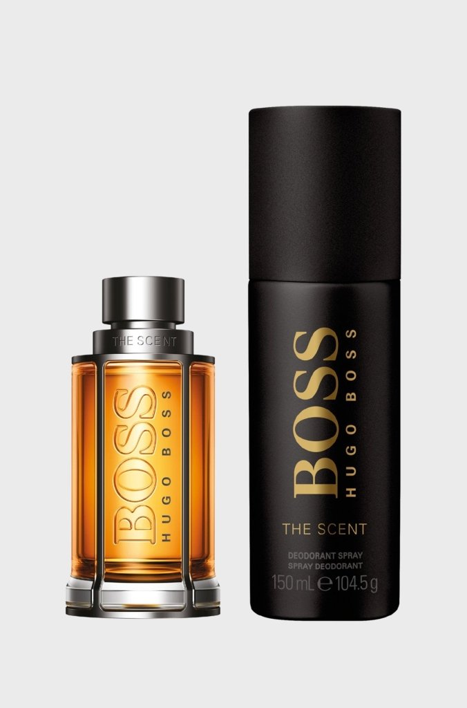 Hugo Boss The Scent Gift Set (Eau De Toilette 50ml + Deodorant Spray 150ml) - Fragrance London