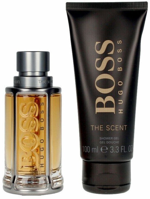 Hugo Boss The Scent Gift Set (Eau De Toilette Spray 50ml + Shower Gel 100ml) - Fragrance London
