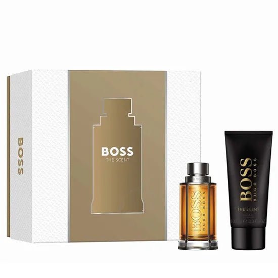 Hugo Boss The Scent Gift Set (Eau De Toilette Spray 50ml + Shower Gel 100ml) - Fragrance London