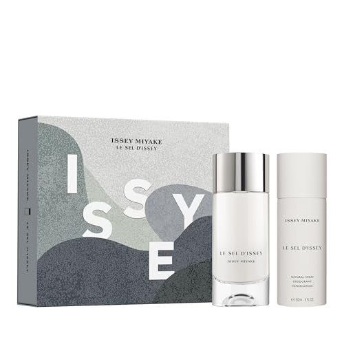 Issey Miyake Le Sel d'Issey Gift Set (Eau De Toilette 100ml + Deodorant Spray 150ml) - Fragrance London