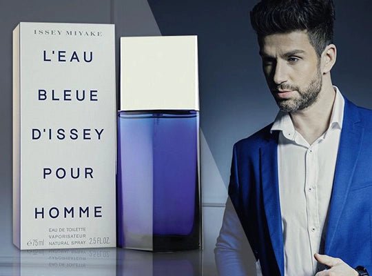 Issey Miyake L'Eau Bleue D'Issey Pour Homme Eau de Toilette Spray 75ml - Fragrance London