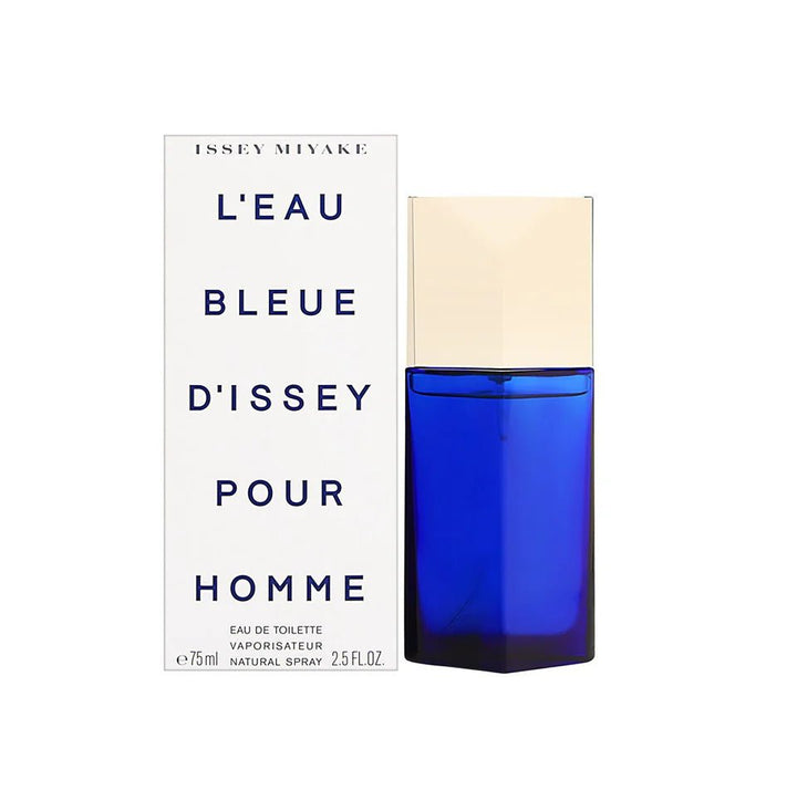 Issey Miyake L'Eau Bleue D'Issey Pour Homme Eau de Toilette Spray 75ml - Fragrance London