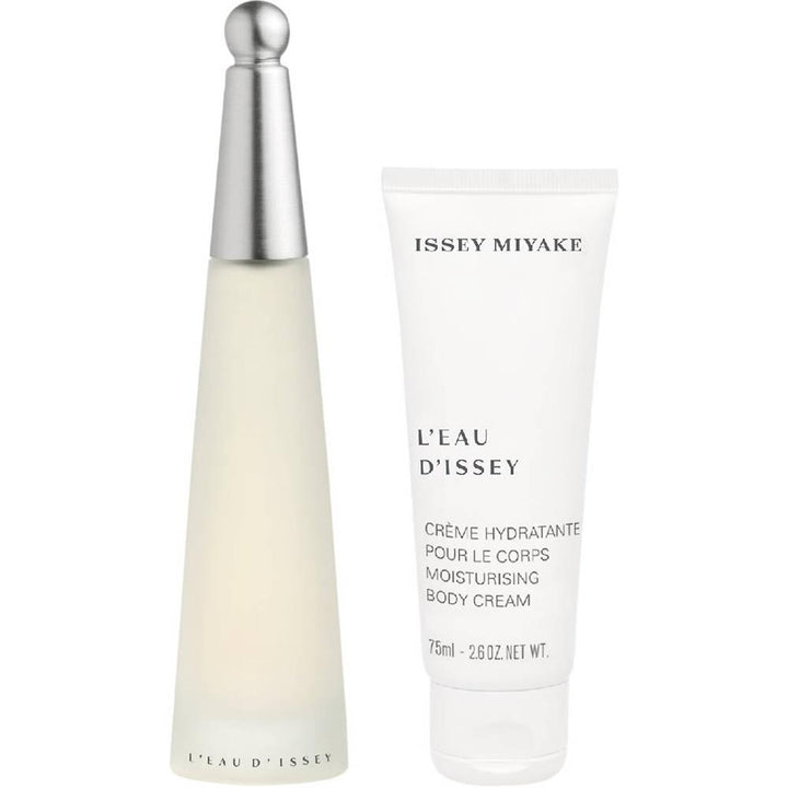 Issey Miyake L'Eau D'Issey Gift Set (Eau De Toilette Spray 100ml + Moisturising Body Lotion 75ml) - Fragrance London
